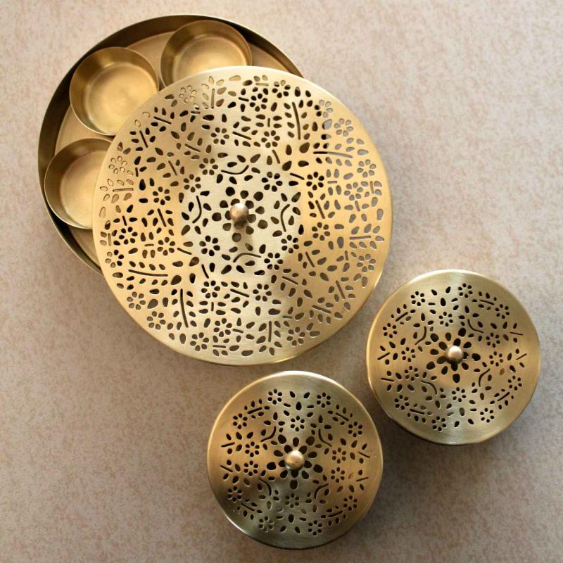 AMBER NUT BOXES (SET OF 2) 1