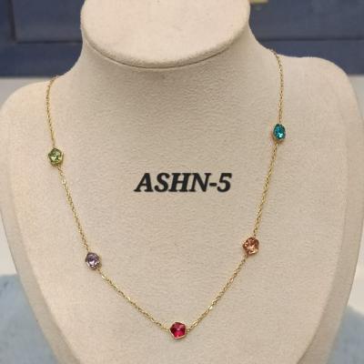 Multi Stone Necklace