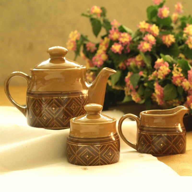 BARMER TEA SET - TEA POT MILK POT SUGAR POT