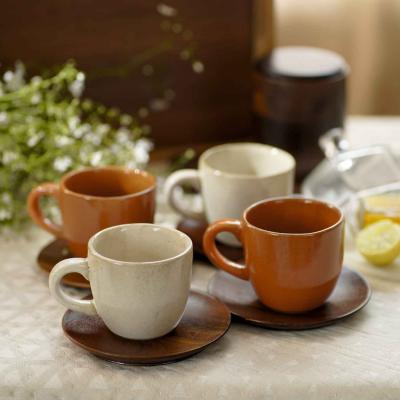 COURTYARD BHOR TEA RUST CUPS (Set of 2)