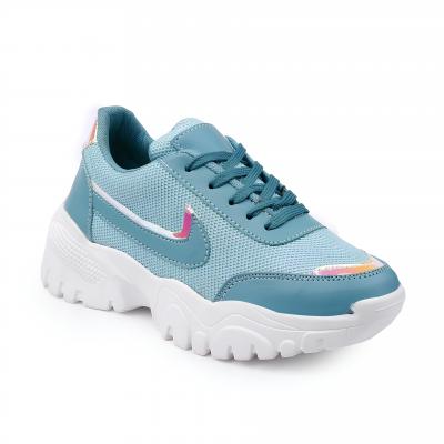 Latest Fashionable Casual Shoes | Lightweight Walking Sneakers | Gym Shoes for Girls & Women Size 39 N-BLUE-6