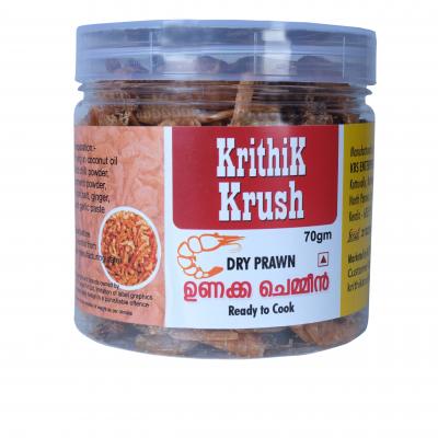 Unakka Chemmeen - Dry Prawn  - Krithik Crush