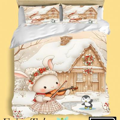 FAIRYTALE KING 7D Bedsheet by RB-13