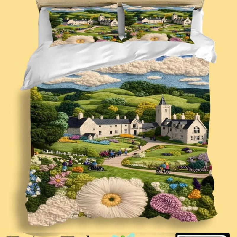 FAIRYTALE KING 7D Bedsheet by RB-15