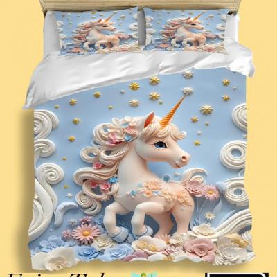 FAIRYTALE KING 7D Bedsheet by RB-5