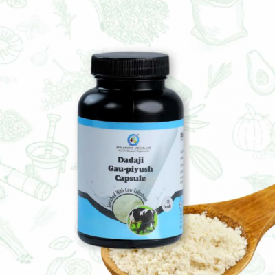 Gau Piyush - Enriched cow Colustrum 120 CAP