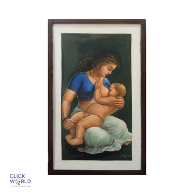 Mother and Baby-  Kerala Mother feeding newborn baby