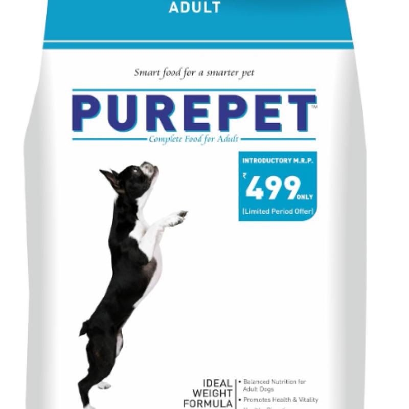 Purepet Adult Dry Dog Food,Chicken and Vegetable Flavor 2.8Kg Pack