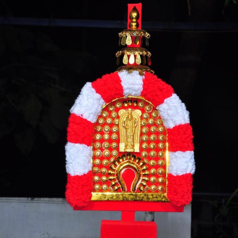 Thidambu- kolam- Mahavishnu-  for Home- Decor- 1.5 feet
