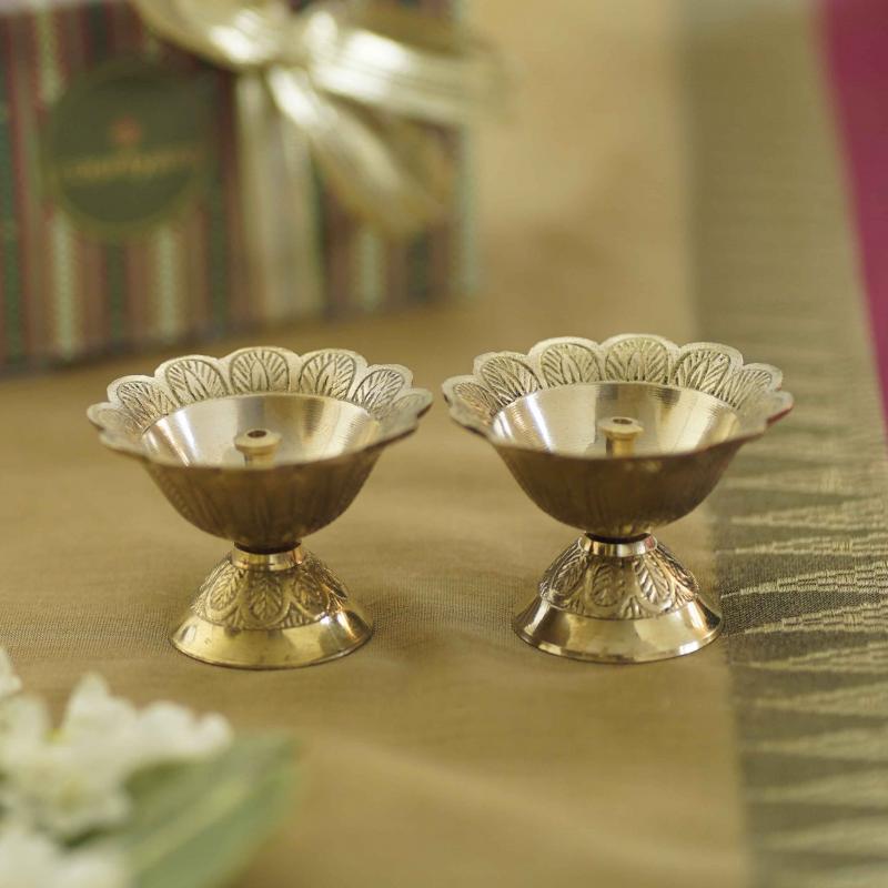 GULAB DIYA GIFT SET OF 2 (GIFT BOX) 1