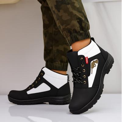 WUGO::Latest Stylish Men’s Black Gun Boots | Premium Faux Leather Ankle Boots | Comfortable Slip-On Footwear for Men's & Boys