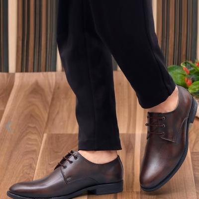 WUGO::Latest Stylish Men Formal Shoes|Office Shoes|Outdoor Shoes|Business Shoes For Men's & Boys BURGUNDY Size 7