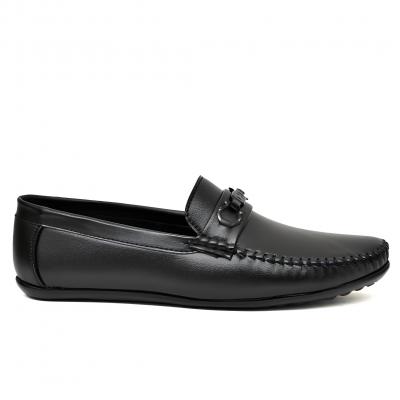 WUGO::Latest Stylish Loafers|Casual Slip-On Daily Wear Shoes|Driving Shoes for Men's & Boys LOAF100-BLK-9