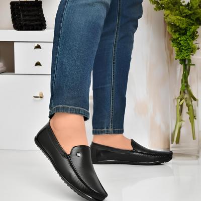 WUGO::Latest Stylish Loafers|Casual Slip-On Daily Wear Shoes|Driving Shoes for Men's & Boys LOAF101-BLK-7