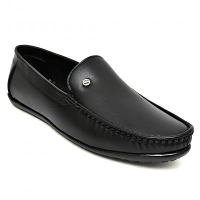 WUGO::Latest Stylish Loafers|Casual Slip-On Daily Wear Shoes|Driving Shoes for Men's & Boys LOAF101-BLK-7