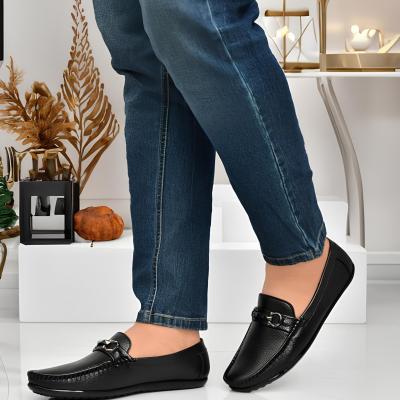 WUGO::Latest Trendy Loafers|Casual Slip-On Daily Wear Shoes|Driving Shoes for Men's & Boys LOAF103-BLK-6