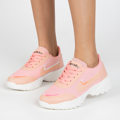 Latest Fancy Casual Shoes | Lightweight Walking Sneakers | Gym Shoes for Girls & Women Size 36  N-PINK-3
