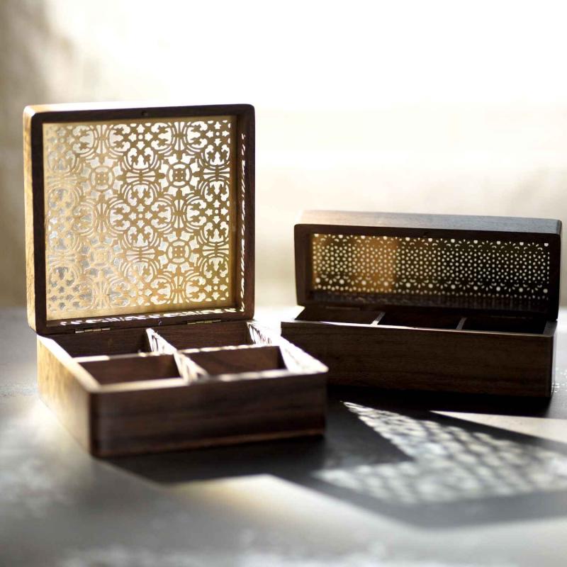 PAVITRA BOX with 4 PARTITIONS