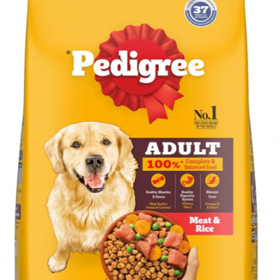 Pedigree Adult Dry Dog Food, Chicken & Vegetables, 1.2 kg, Contains 37 Essential Nutrients, 100% Complete & Balanced Food for Adult Dogs
