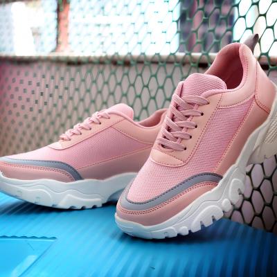 Latest Stylish Casual Shoes | Lightweight Walking Sneakers | Gym Shoes for Girls & Women size 36 PINK GREY-3