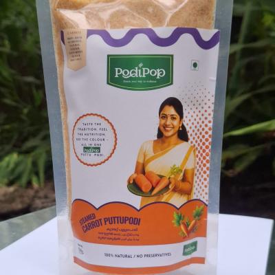 PODIPOP STEAMED CARROT PUTTUPODI