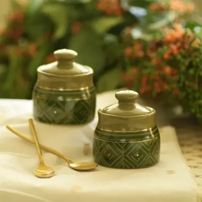 SINDHARI JAR | ACHAARDANI Set of 2