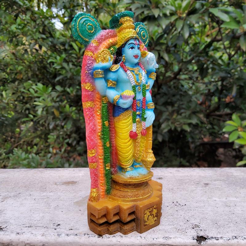 Arte House Guruvayurappan Idol in Polymarble - 14 Cm Height