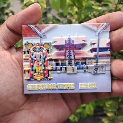 Arte House 3d Polymarble Fridge Magnet – Guruvayur Temple Theme
