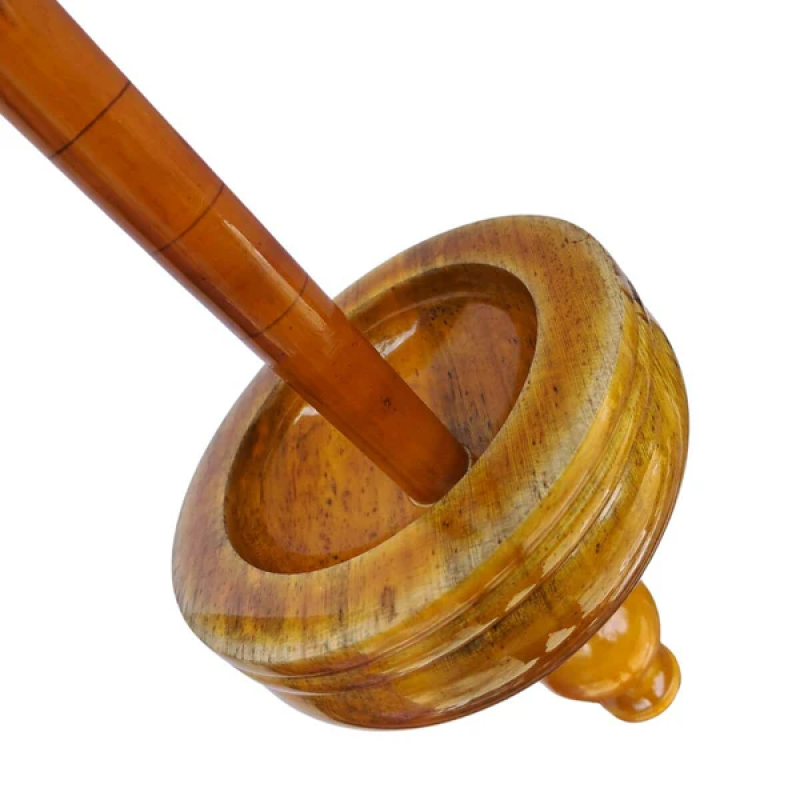 Arte House Kerala Bhasma Kotta in Wood Without Lid (Traditional Wooden Basket for Ashes| Bhasma Thattu)