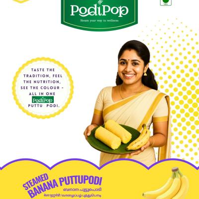 PODIPOP STEAMED BANANA PUTTUPODI
