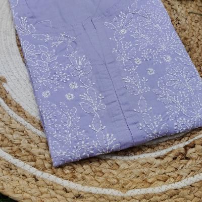 Exclusive Chikankari Voil cotton kurti .  (Summer collection )