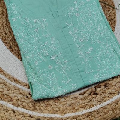 Exclusive Chikankari Voil cotton kurti .  (Summer collection )