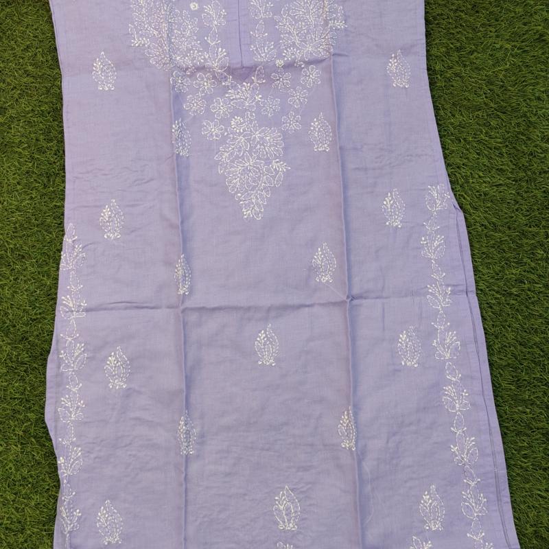 Exclusive Chikankari Voil cotton kurti .  (Summer collection )