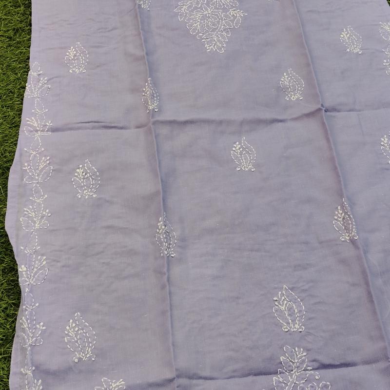 Exclusive Chikankari Voil cotton kurti .  (Summer collection )