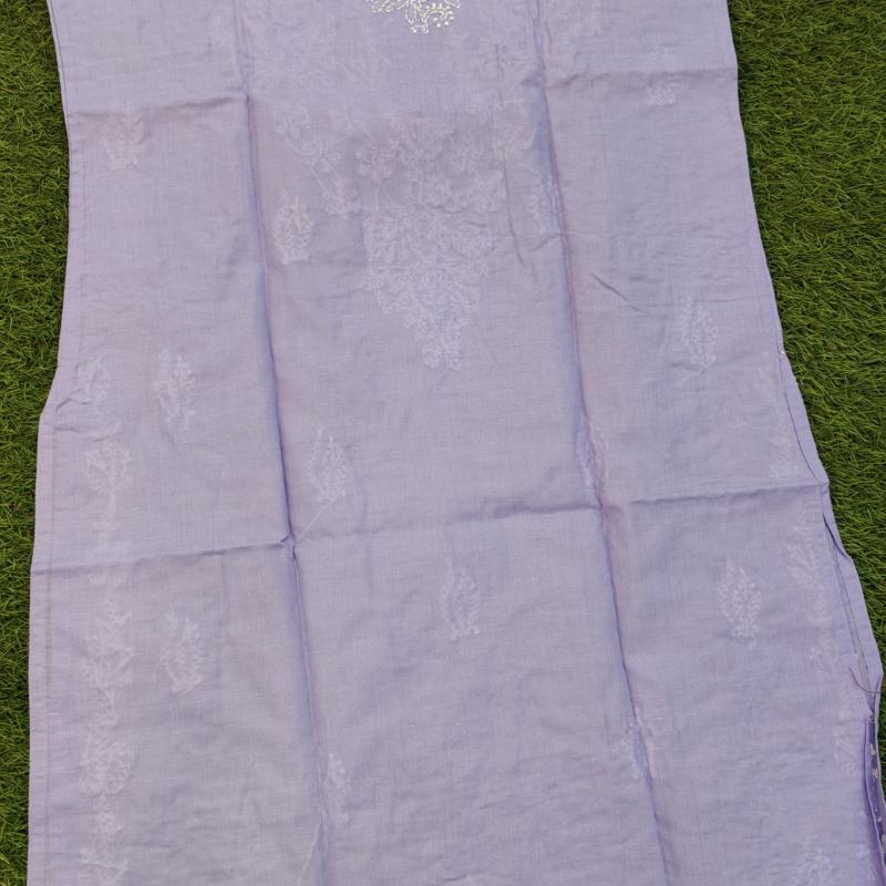 Exclusive Chikankari Voil cotton kurti .  (Summer collection )