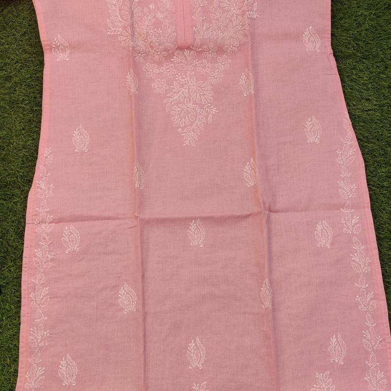Exclusive Chikankari Voil cotton kurti .  (Summer collection )