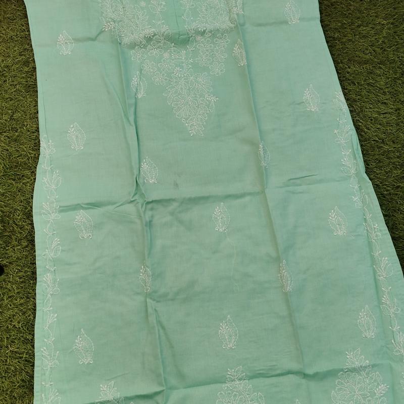 Exclusive Chikankari Voil cotton kurti .  (Summer collection )