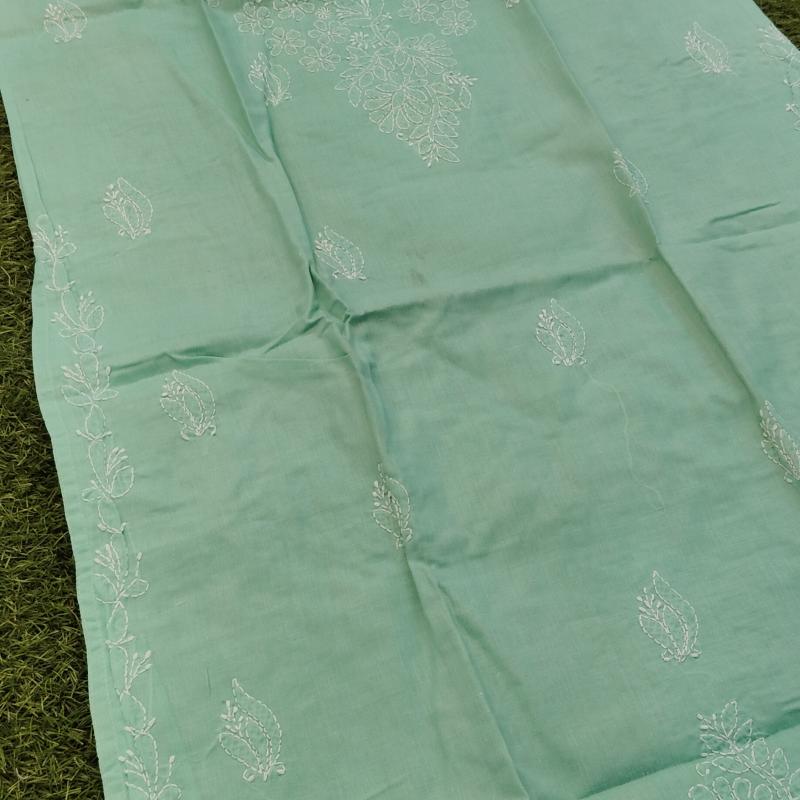 Exclusive Chikankari Voil cotton kurti .  (Summer collection )