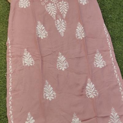 Exclusive Chikankari Modal kurti .  (Summer collection )