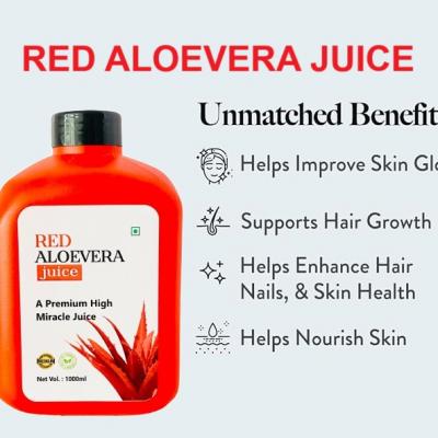 Red Alovera Juice 1000 ML
