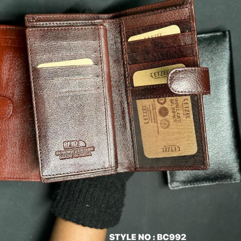 ETZEL Genuine Leather - Original Leather MLA Wallet with RFID