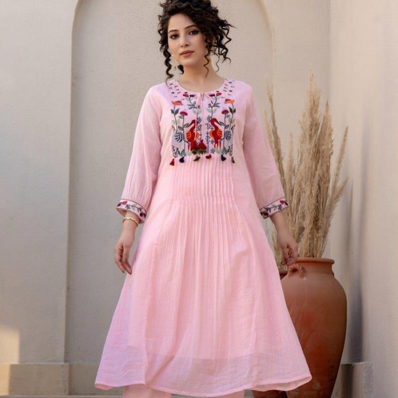 Pure Cotton beautiful embroidery Salwar suit collection
