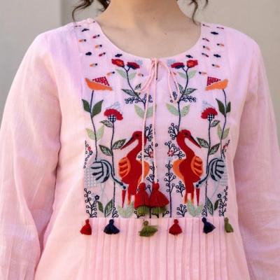Pure Cotton beautiful embroidery Salwar suit collection