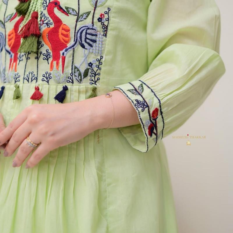 Premium cotton beautiful embroidery work Salwar suit collection