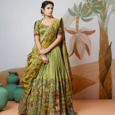 Premium Cotton Kalamkari Prient Lehenga Choli Collection