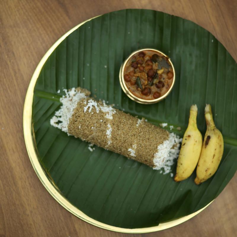 Svojas Millet Puttu Powder - Sorghum Millet | Gluten-Free & High-Protein Breakfast Mix