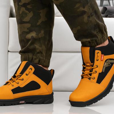 WUGO::Latest Fabulous Men’s Tan Gun Boots | Premium Faux Leather Ankle Boots | Comfortable Slip-On Footwear for Men's & Boys