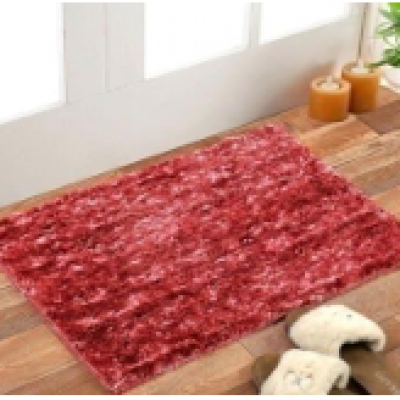 Tie Dye - Two Colour Shade Mix Microfiber Bathmats -2 Nos- Size  55X140