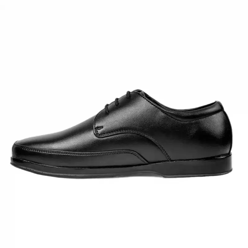 WUGO::Latest Trendy Men Formal Shoes |Black Derby Shoes| Office Shoes For Men's & Boys - Black Size 44 LACE05