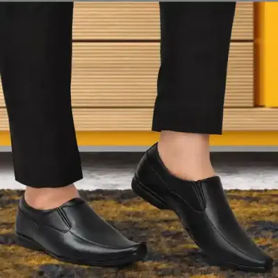 WUGO::Latest Trendy Men Formal Shoes|Black Moccasin Shoes|Office Shoes For Men's & Boys- Size 44 MOCCASIN03-BRN